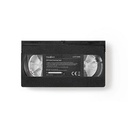 Nedis CLTP100BK VHS Cleaning Cassette 20 ml VHS Heads Black