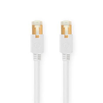 Nedis CCBW85221WT50 CAT6 Netwerkkabel RJ45 Male S/FTP 5m LSZH Wit 