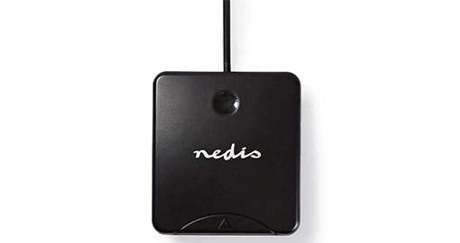 Nedis Smart Card kaartlezer USB A - CRDRU2SM1BK