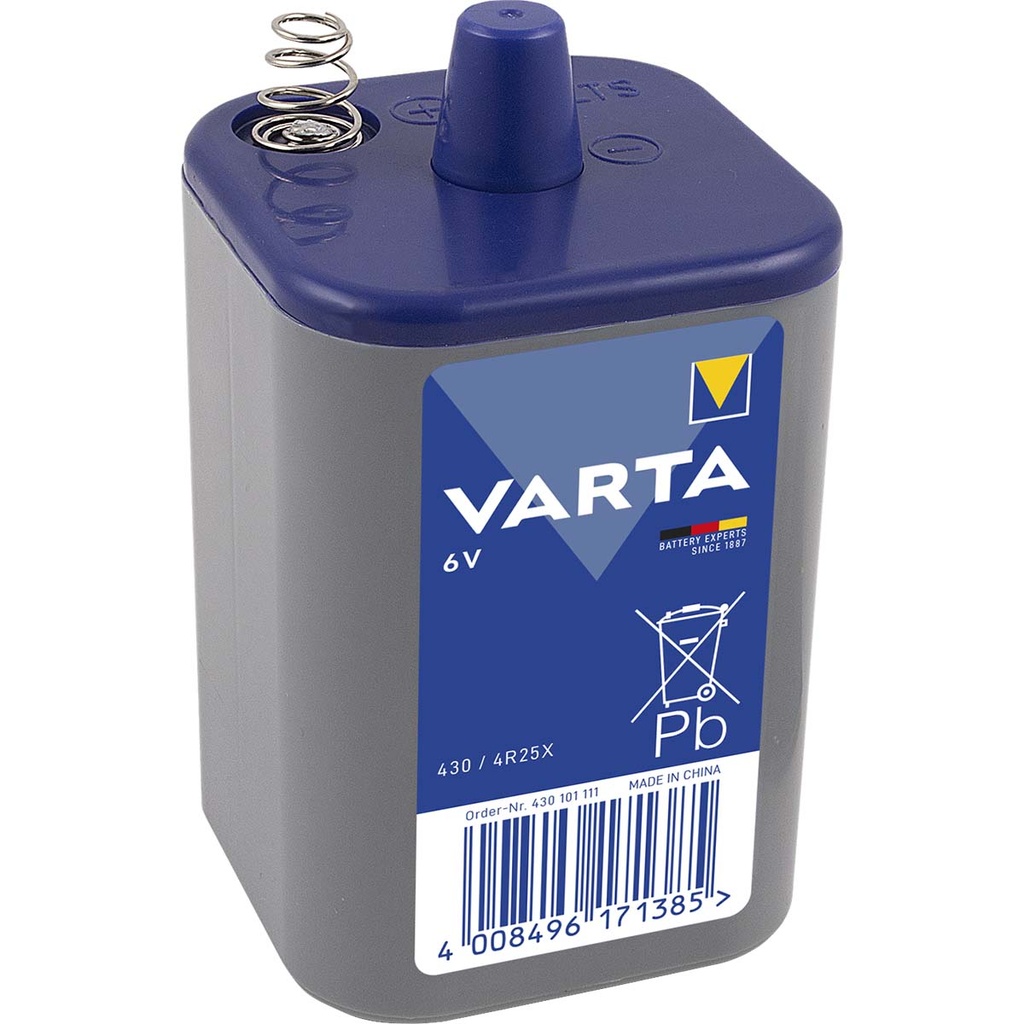 Varta 430.101.111 VARTA-V430V Zinkchloride Batterij 6V 