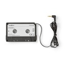 Nedis ACON2200BK AUX Cassette-Adapter voor Autoradio Zwart
