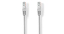 nedis - netwerkkabel cat5e utp | rj45 male | rj45 male | 7,5 m | grijs