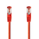 Nedis CCGP85221RD15 CAT6 Network Cable S/FTP RJ45 1.5m LSZH Red