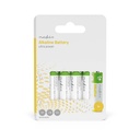 Nedis BAAKLR64BL Alkaline-Batterij AA 1.5 V DC 4-Pak