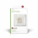 Nedis DUBG220AEP4 Vacuum Cleaner Bag Philips / Electrolux 4 Pieces Synthetic White