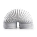 Nedis DRHO100BWT30 PVC Air Exhaust Hose 10cm 3m for Ventilation/Drying Cabinets White