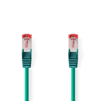 Nedis CCGP85221GN75 CAT6 Network Cable S/FTP RJ45 7.5m LSZH Green