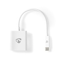 Nedis CCGP64851WT02 USB 3.2 Gen 1 Adapter USB-C - VGA Female 1080p 5 Gbps 20cm White