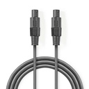 Nedis COTG16000GY100 Speaker-Kabel 48 x 0.20mm 10m Grijs