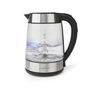 Bouilloire Nedis 1,7 l en verre et acier inoxydable - KAWK320EGS