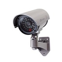 Nedis DUMCB40GY Dummy Security Camera IP44 Battery Powered Outdoor Grey