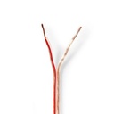 Câble haut-parleur Nedis en rouleau 15m 2x1,5mm² - CABR1500TR150