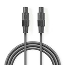 Nedis COTH16000GY50 Speaker-Kabel 48 x 0.20mm 5m Grijs
