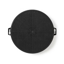 Nedis CHFI114CA21 Koolstoffilter voor Afzuigkap Universeel 210mm Zwart