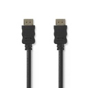 Nedis CVGB34000BK50 ​​HDMI 2.0-Kabel met Ethernet 4K@30Hz ARC 10.2 Gbps 5m Zwart