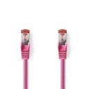 Nedis CCGP85221PK150 CAT6 Netwerkkabel S/FTP RJ45 15m LSZH Roze