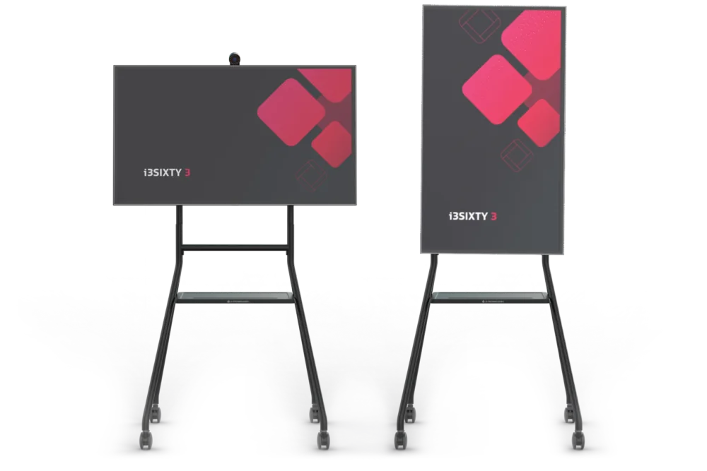 i3CONNECT i3SIXTY 3 65" Touch screen 90° Rotatable  Google EDLA i3STUDIO 