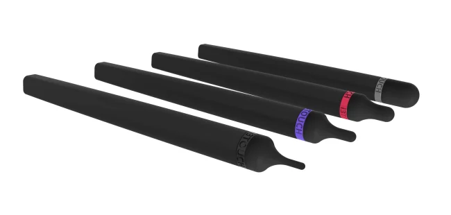 i3CONNECT Stylus set for X3 4 Pieces Black