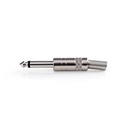 Nedis CAVC23980ME 6,35mm Audioconnector Mannelijk Vernikkeld 6.8mm Metaal 25 Stuks