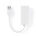 Adaptateur réseau USB Nedis CCGB61950WT02 USB 3.2 Gen 1 Blanc