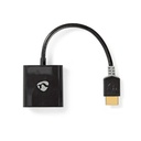 Nedis CCBW34900AT02 HDMI™ Adapter HDMI - USB Micro-B + VGA + 3.5 mm Jack Gold-plated Black