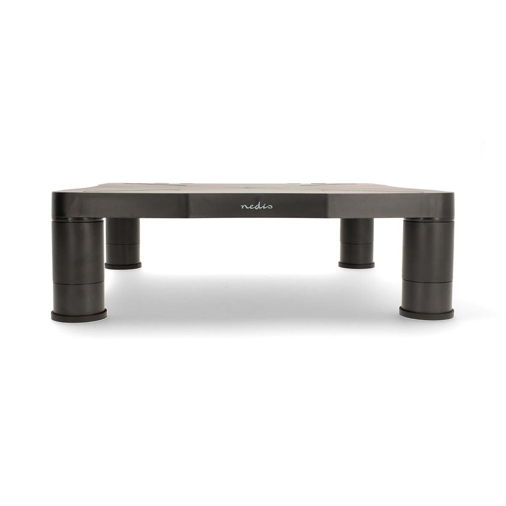 Support d'écran Nedis ERGOAMS110BK 18 kg, hauteur réglable universelle, noir