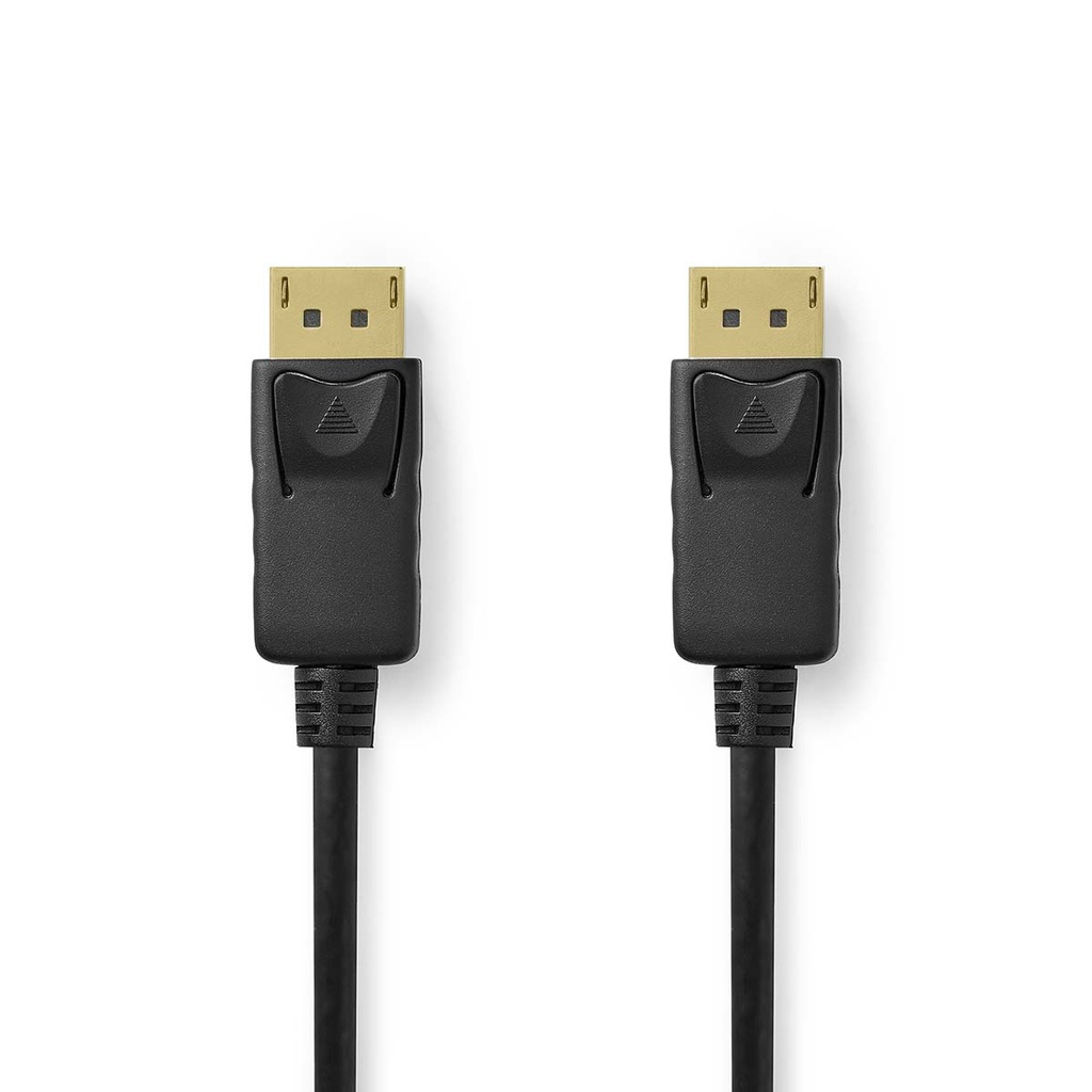 Câble DisplayPort Nedis CCGL37014BK30 8K à 60 Hz nickelé 3 m noir