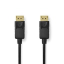 Câble DisplayPort Nedis CCGL37014BK30 8K à 60 Hz nickelé 3 m noir