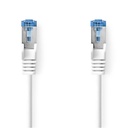 Câble réseau Nedis CCGB85330WT100 CAT6a S/FTP RJ45 10 m LSZH Blanc