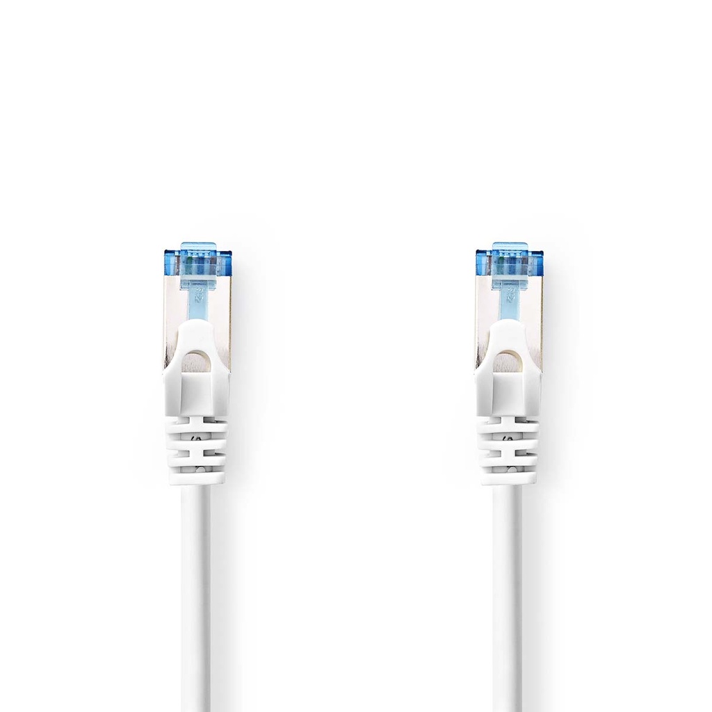 Nedis CCGL85330WT100 CAT6a Network Cable S/FTP RJ45 10m LSZH White