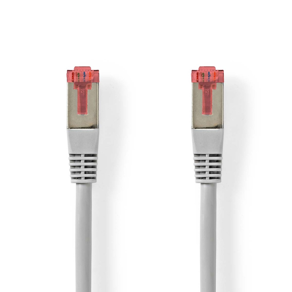Nedis CCGL85220GY025 CAT6 Network Cable RJ45 SF/UTP 25cm Gray