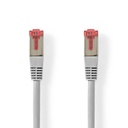 Nedis CCGL85220GY025 CAT6 Network Cable RJ45 SF/UTP 25cm Gray