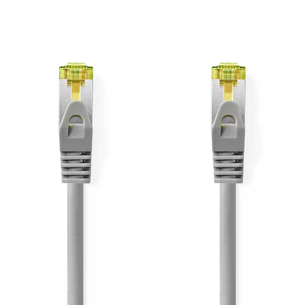 Câble réseau Nedis CCGL85520GY05 Cat 8.1 S/FTP RJ45 50 cm LSZH Gris