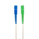 Câble réseau fibre optique Nedis CCGB89610WT20 SMF SC/APC - SC/UPC 100 Gbit/s 2 m Blanc