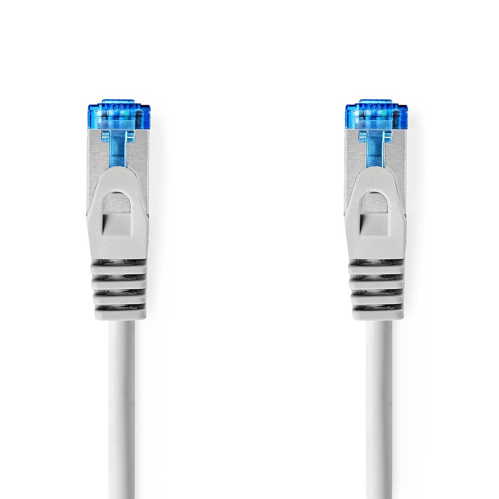Nedis CCGL85330GY50 CAT6a Network Cable S/FTP RJ45 5m LSZH Gray