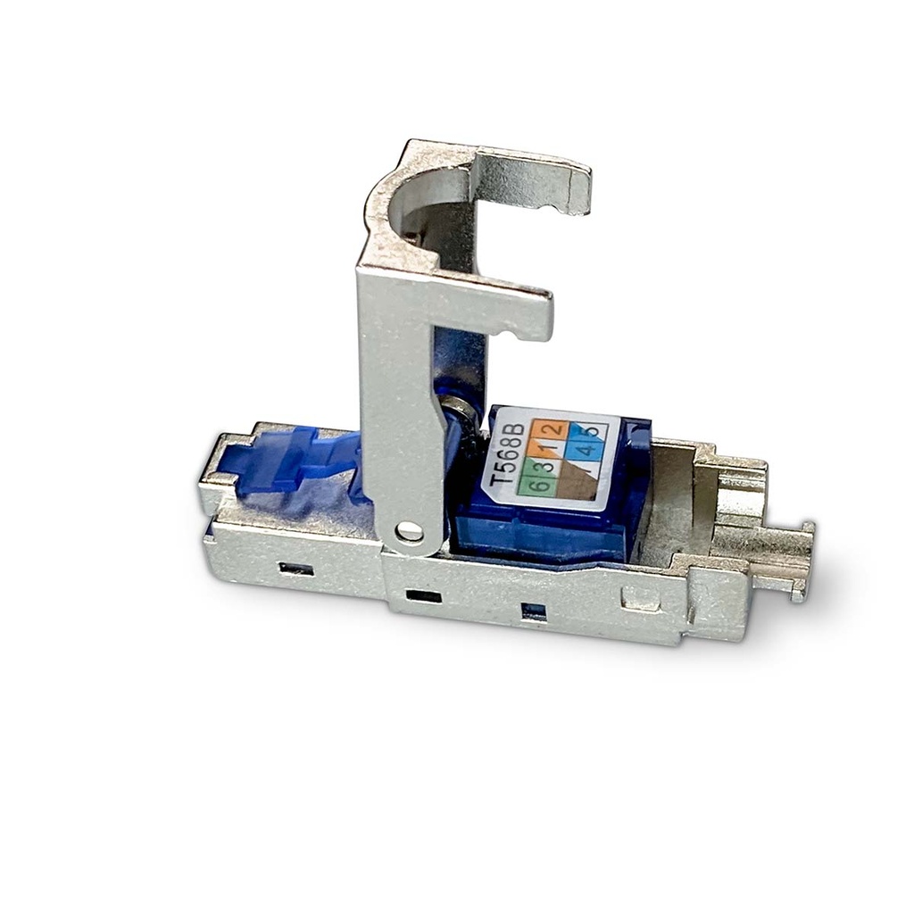 Connecteur RJ45 Nedis CCGB89410ME CAT6/CAT6a plaqué or, 2 pièces, métal