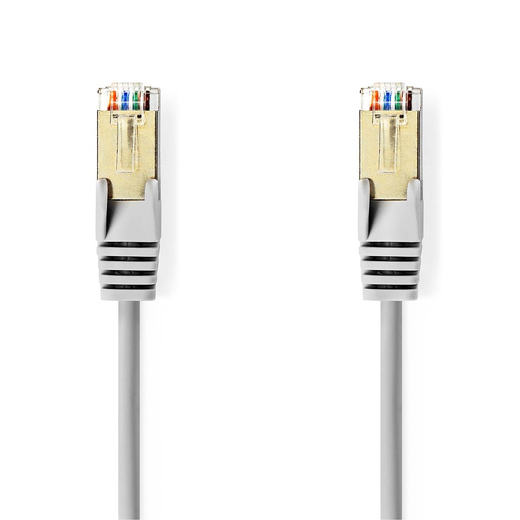 Nedis CCGL85121GY05 CAT5e Network Cable SF/UTP RJ45 50cm Gray