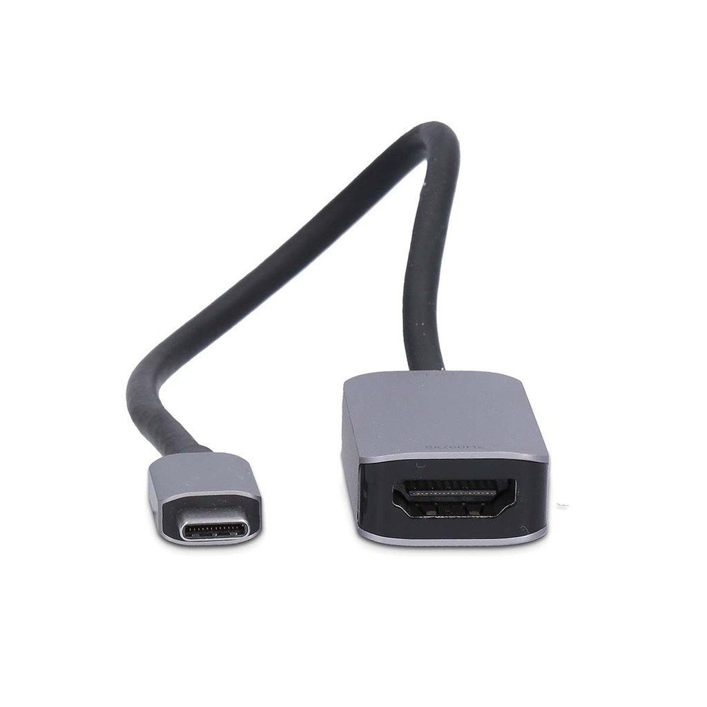 Adaptateur USB 3.2 Gen 1 Nedis CCGB64660BK02 USB-C - HDMI femelle 8K à 60 Hz 20 cm, nickelé, noir