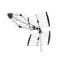 Nedis ANOR1000ME Buitenantenne UHF ≥50km Bereik LTE700 |75 Ohm 1085 mm Aluminium