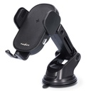 Nedis CCHAQ15W110BK Draadloze Autolader 7.5/10/15W 1.5/1.67/2A 1m USB-C Zwart