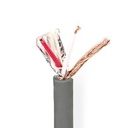 Nedis COTR15021GY100 DMX Cable 110 Ohm 20x 0.12mm 100m Gray