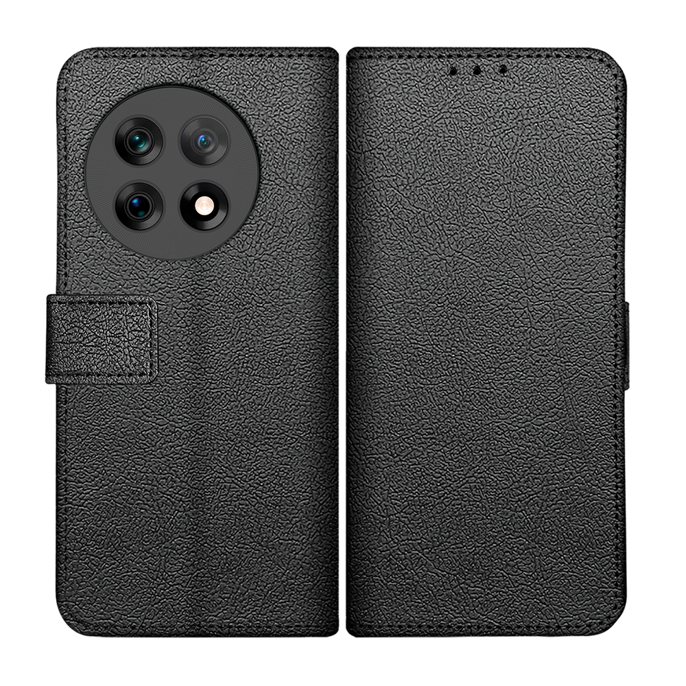 Just in Case 8504715 Étui portefeuille classique pour OnePlus 13 Noir