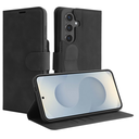 Just in Case 8504562 Étui portefeuille haut de gamme pour Samsung Galaxy S25+ Noir