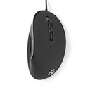 Nedis ERGOMSWD100BK Wired Mouse USB-A Black