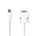 Nedis CCGP37700WT20 Mini DisplayPort 1.2-Kabel Mini-DisplayPort - DVI-D 24+1-Pins 21.6 Gbps 2m Wit 