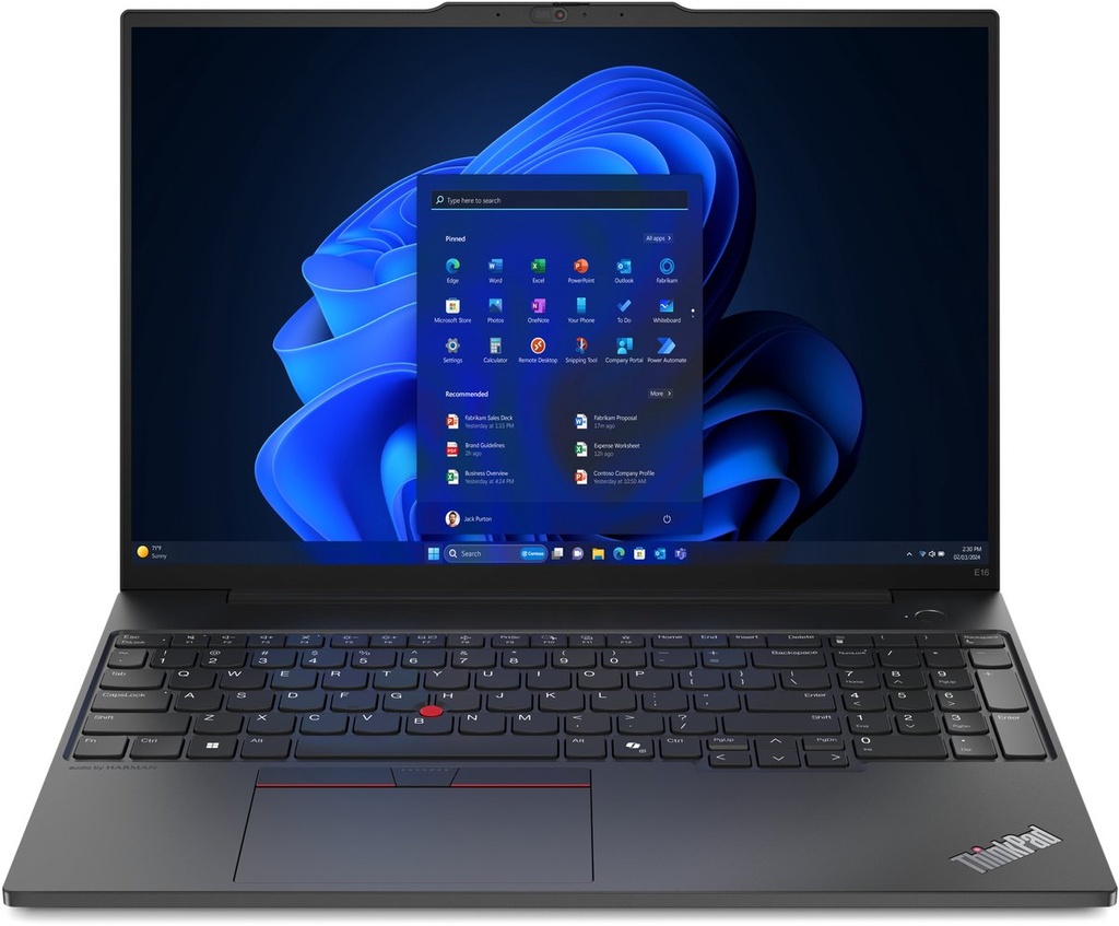 Lenovo ThinkPad E16 Gen 2 16 Go Noir 21MA0095MB