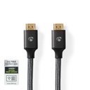 Nedis CVTB35000GY10 HDMI 2.1 Cable 8K@60Hz 1m Black