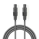 Nedis COTG16200GY100 Speaker-Kabel 48 x 0.20 mm 10m Grijs