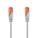 Nedis CCGL85230GY025 CAT6 Network Cable RJ45 U/UTP 25cm Gray