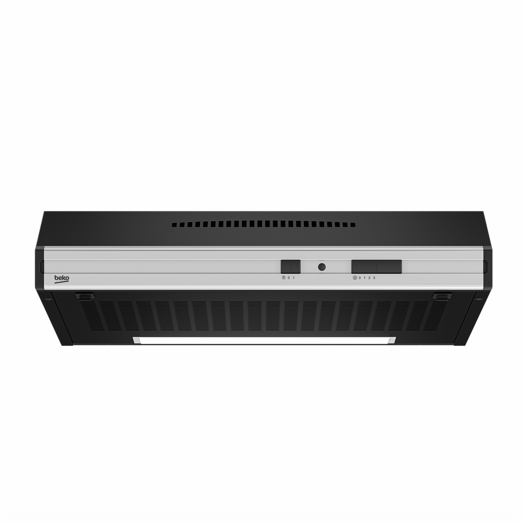Beko CFB6432X Hotte aspirante sous plan Classe D Noir